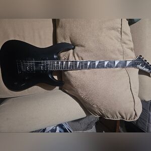 Black Jackson Electric Guitar